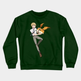 Digimon tri. Takeru and Patamon Crewneck Sweatshirt